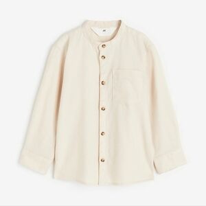H&M | Band-collar Shirt